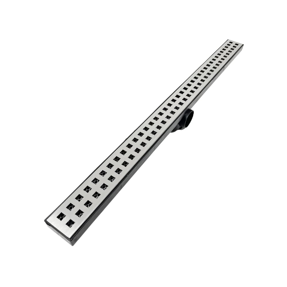 Ralo 5x70 Inox Quadros com Tela e Cocho Preto