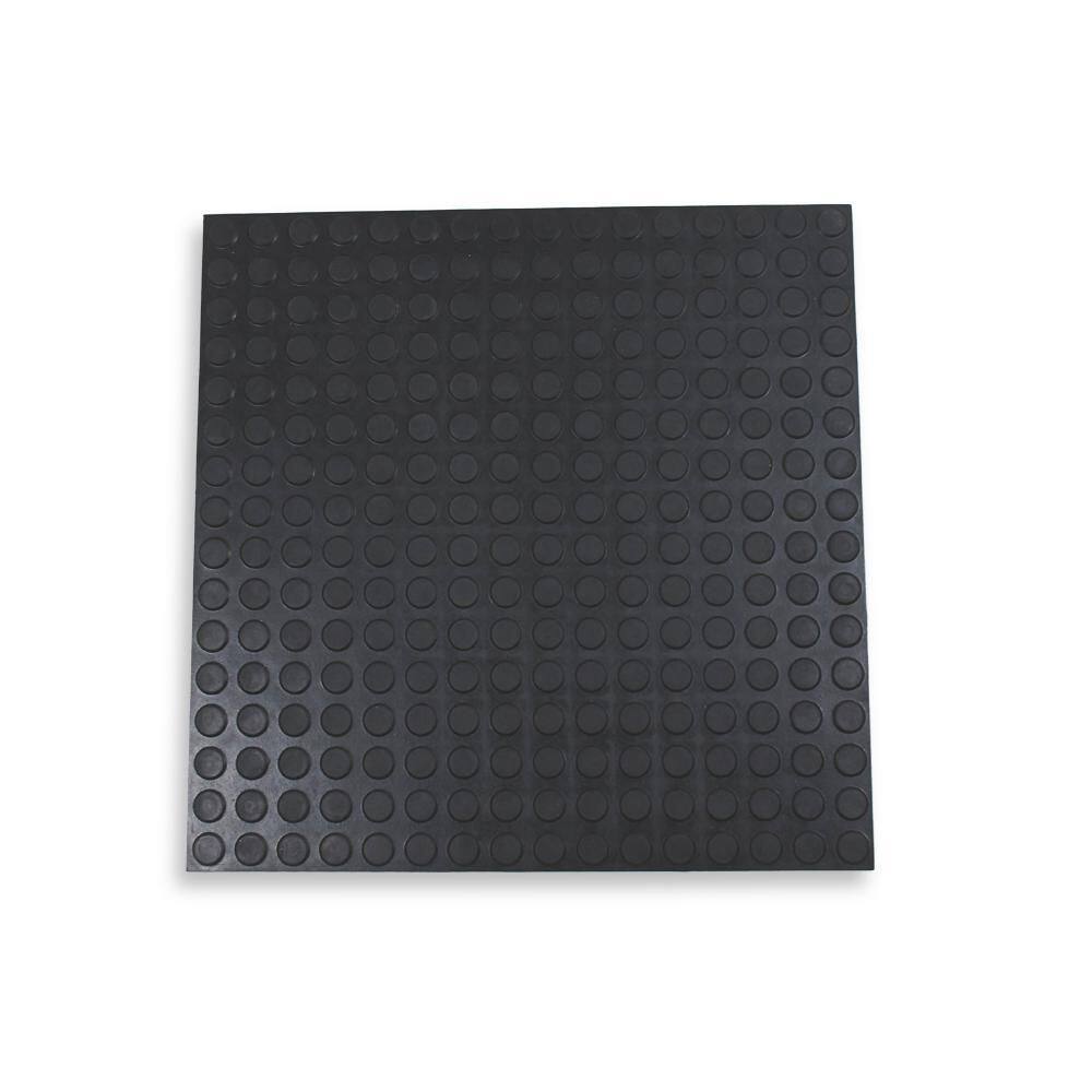 Piso de Borracha Menco Moeda 3mm 50x50cm 5 Unidades