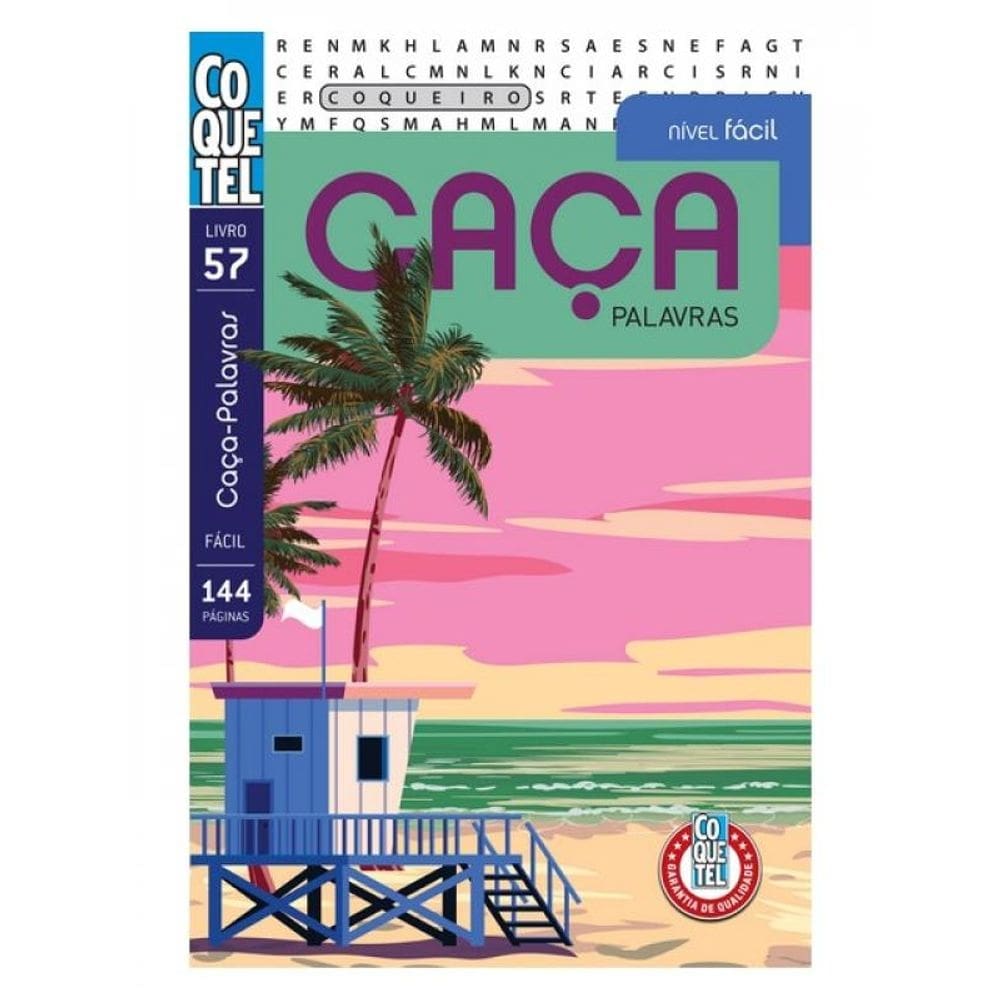 Livro Coquetel Caça-Palavras Ed 57