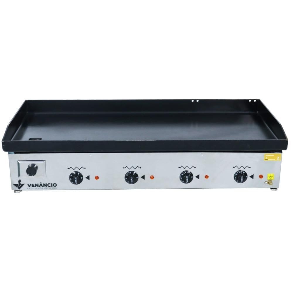 Chapa Bifeteira Elétrica 100cm Venâncio Deguste Luxo 4,76mm de Espessura 220V CE100-49815