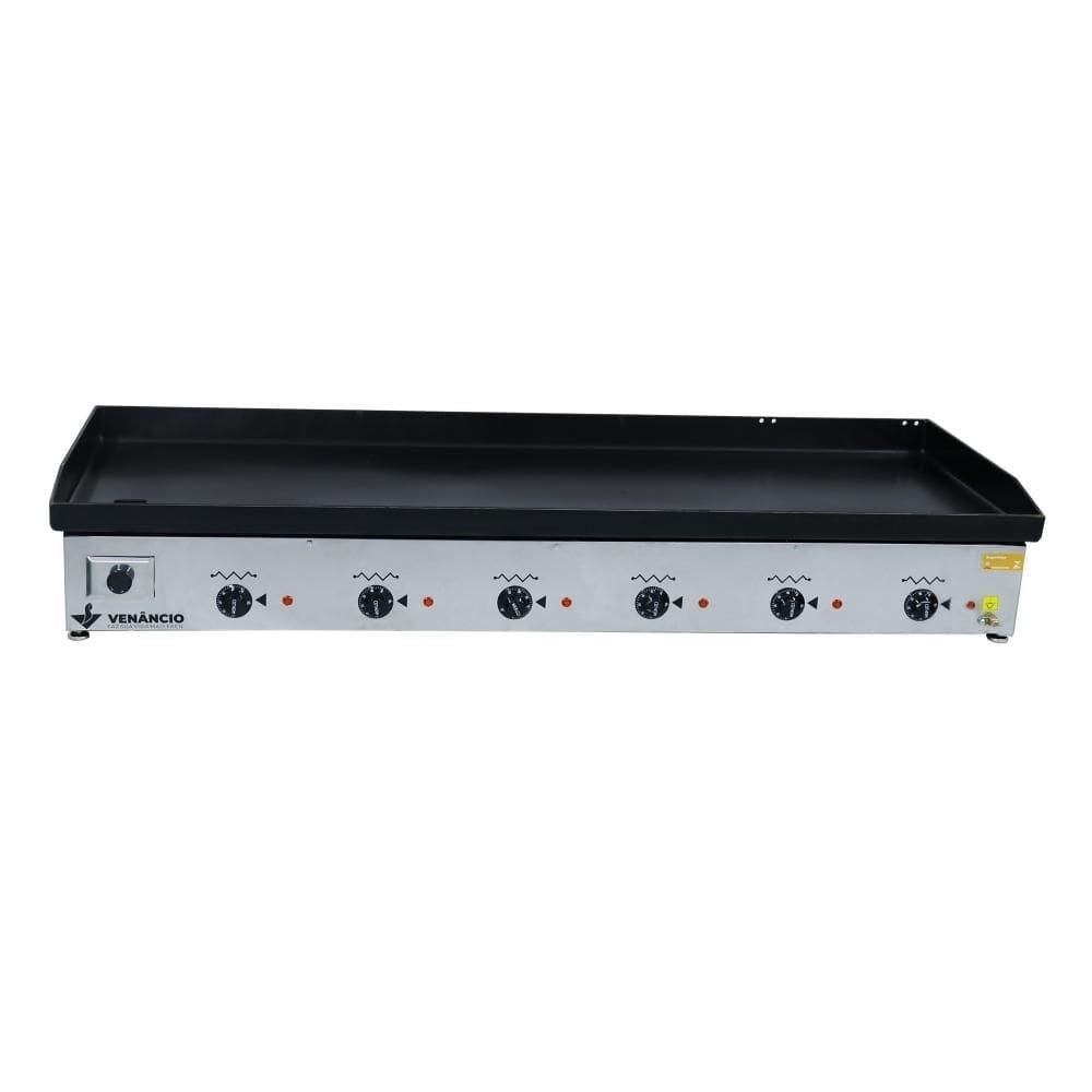 Chapa Bifeteira Elétrica 140cm Venâncio Deguste Luxo 4,76mm de Espessura 220V CE140-49819