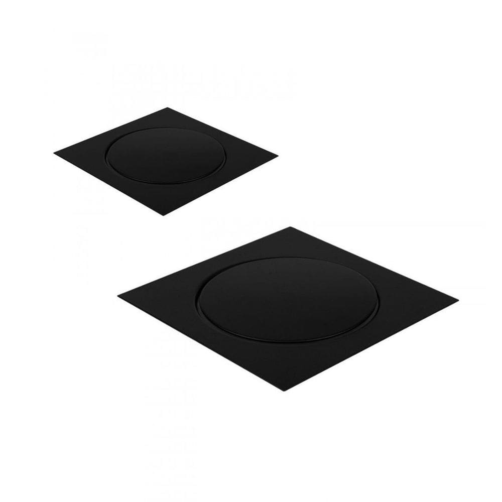Kit com Duas Grelhas Click up Black Ducon Metais Black