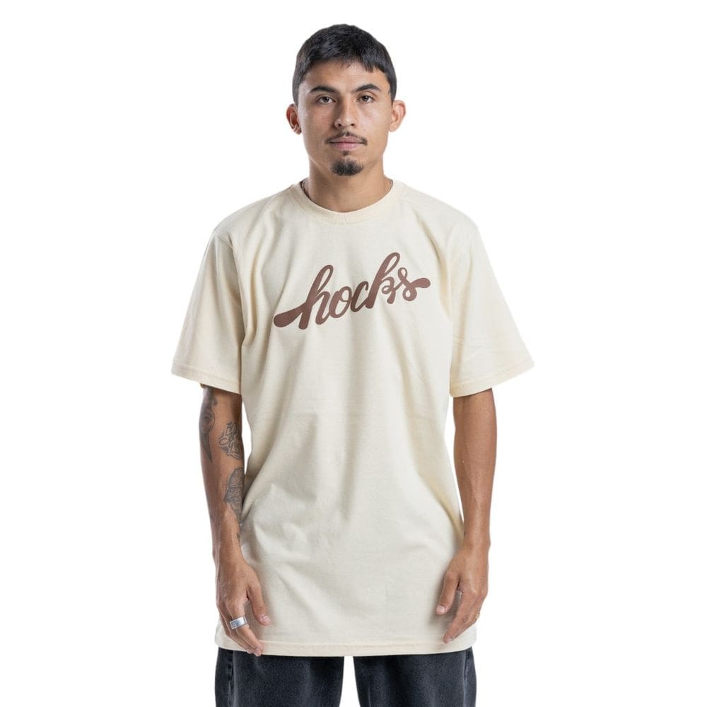 Camiseta Adulto Promo Scripta Areia Hocks