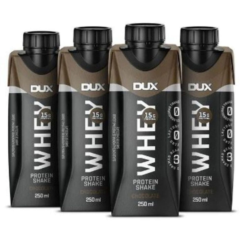 Whey Protein Shake (Pack c/ 4un de 250ml) Dux Nutrition