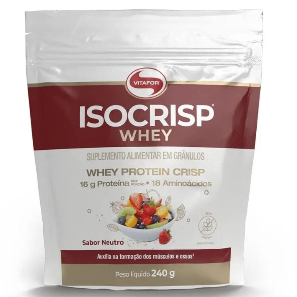 Isocrisp Whey Pouch (240g) - Vitafor
