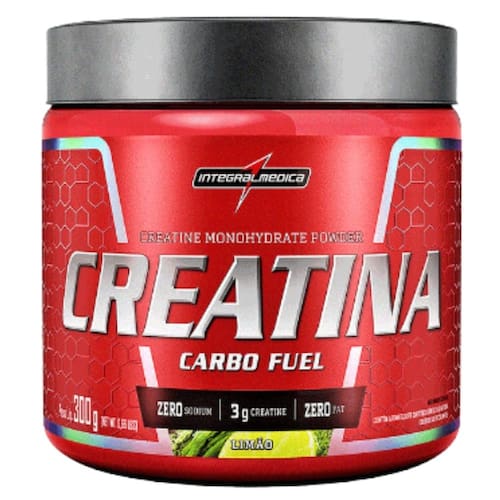 imagem-Creatina Carbo Fuel (300g) - Integralmedica  - Limão - Único