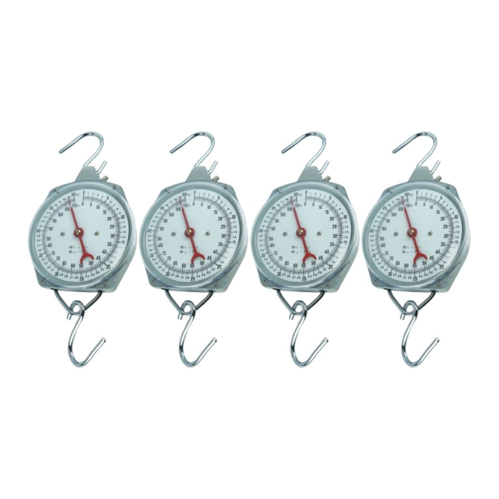 Kit 4 Dinamômetro Circular Faixa 0 A 50Kgf Indicação Analógica Tipo Relógio Ar-1050 Portátil Instrutherm