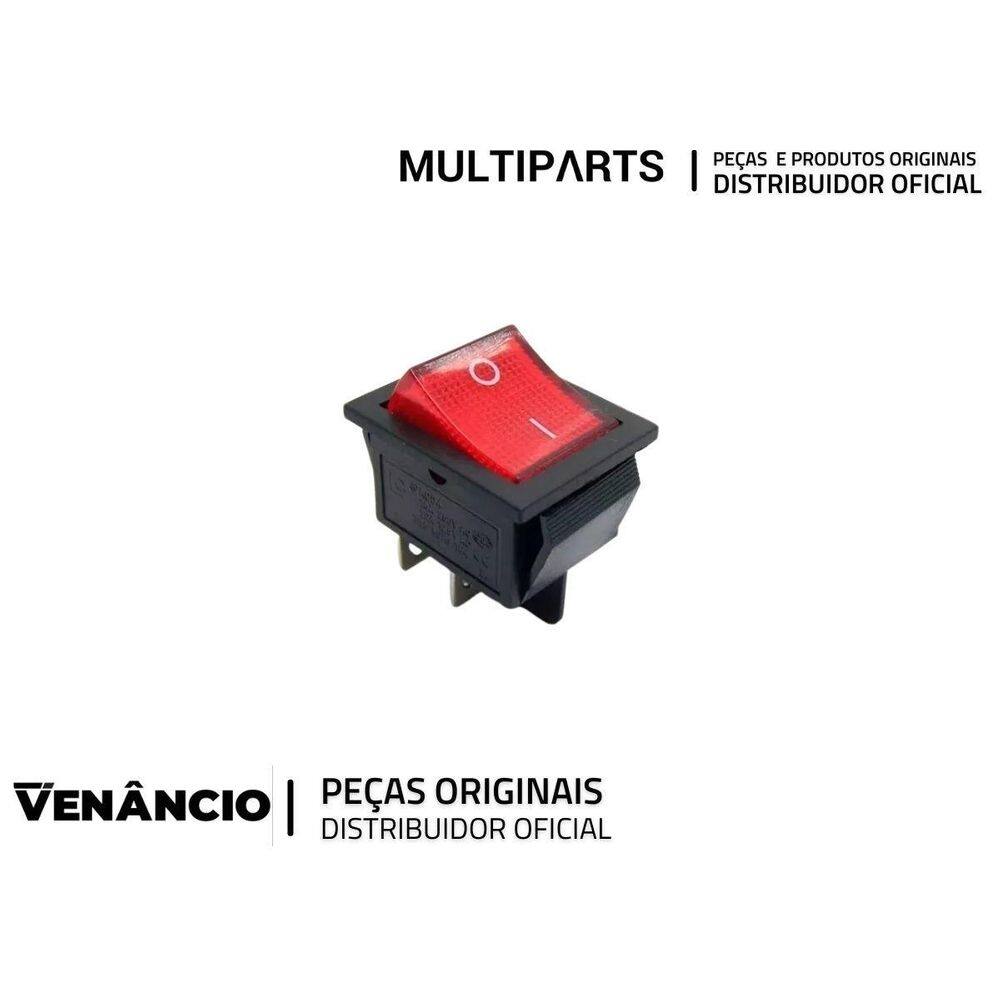Botão Vermelho 16A Forno Combinado Venancio