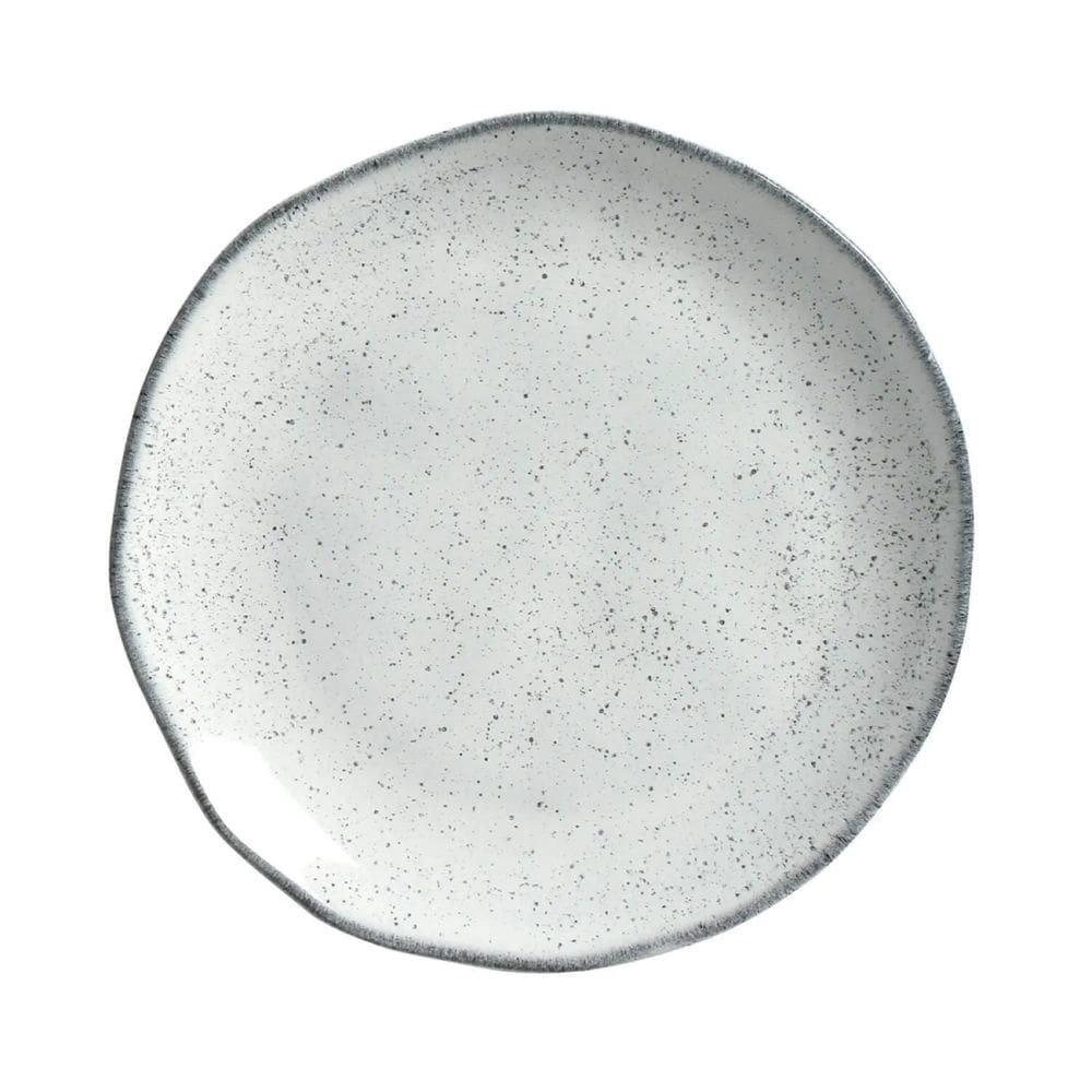 Conjunto 6 Pratos de Sobremesa Orgânico Echo 19,5cm Porto Brasil