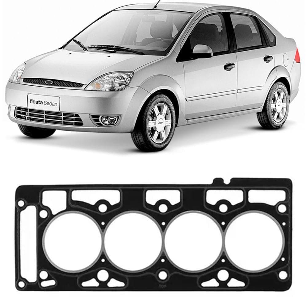 Junta Cabecote Ford Fiesta/ka 1.6 Zetec Rocam Sohc 8v Fibra 131547PK BASTOS