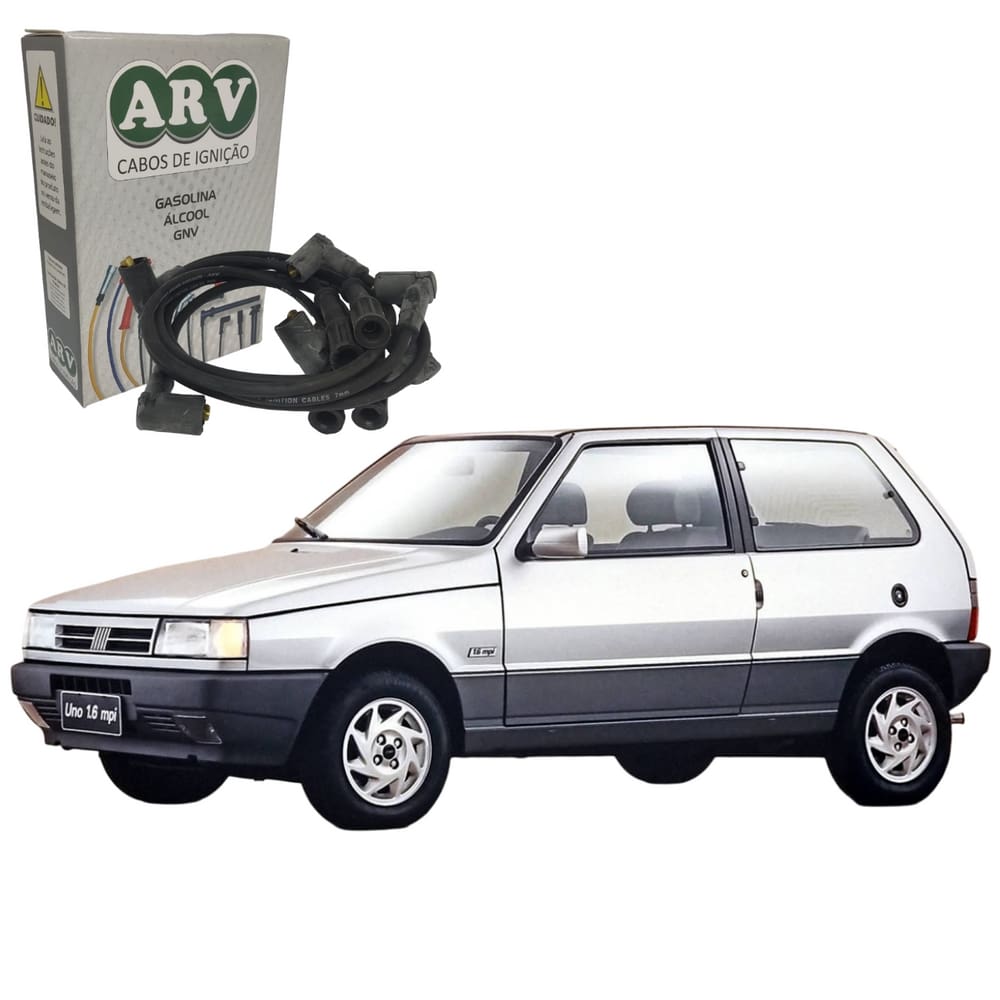 Jogo de Cabos Vela ARV Fiat Uno 1.4 Turbo 94