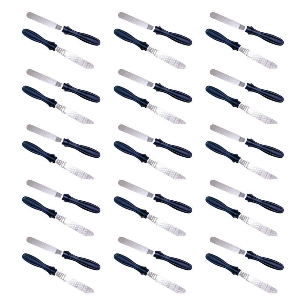 Espátulas de Confeitar Decoração Bolos Prático Kit 15 Unidades