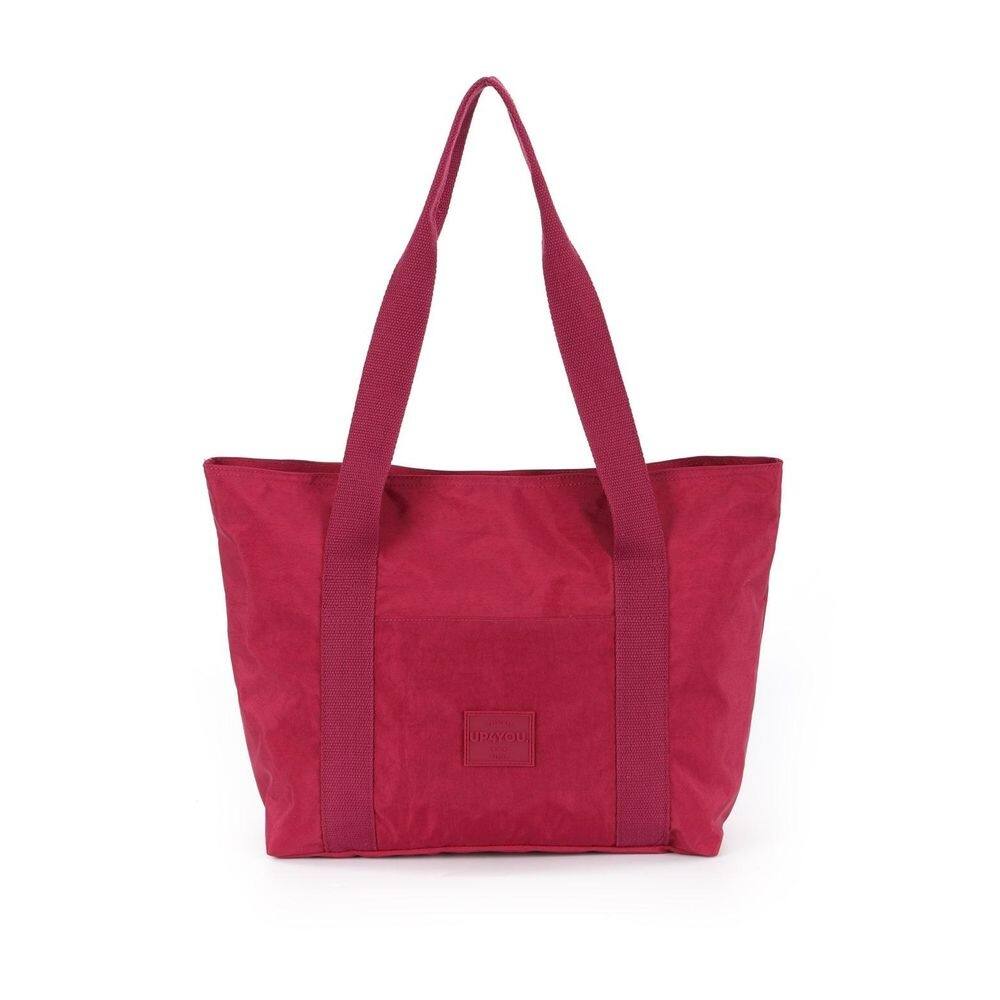 Bolsa Tote Feminina Up4You Luxcel Nylon Shopping Bag Bu78736