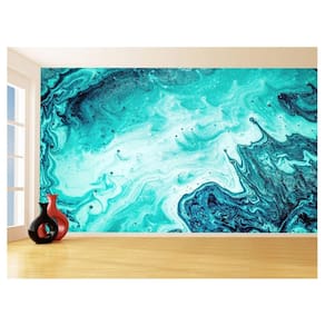 Papel De Parede 3D Estilo Marmore Tintas Cores 3,5M Mbr145