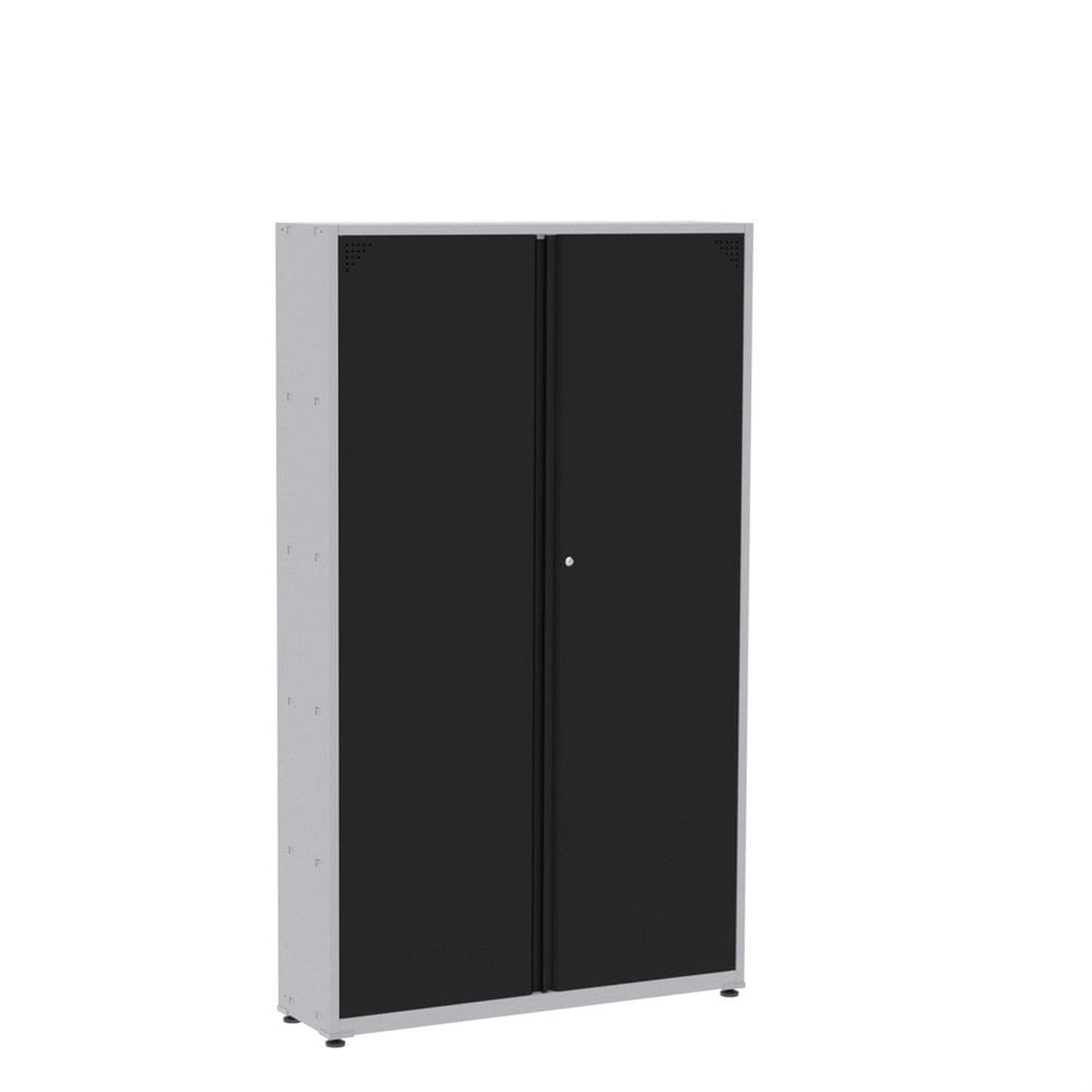Armário Registrador Aço 2 Portas Rpcp Cinza/Preto
