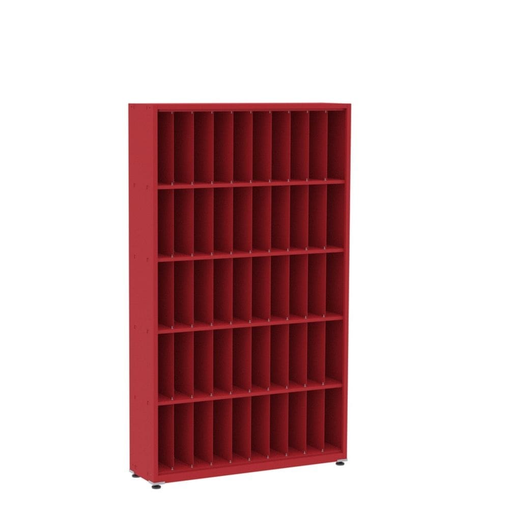 Registrador Aço Sem Portas Rpsp Clássico Vermelho