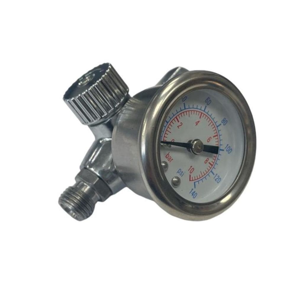 Regulador De Pressão Com Manômetro Fr-5 Italco