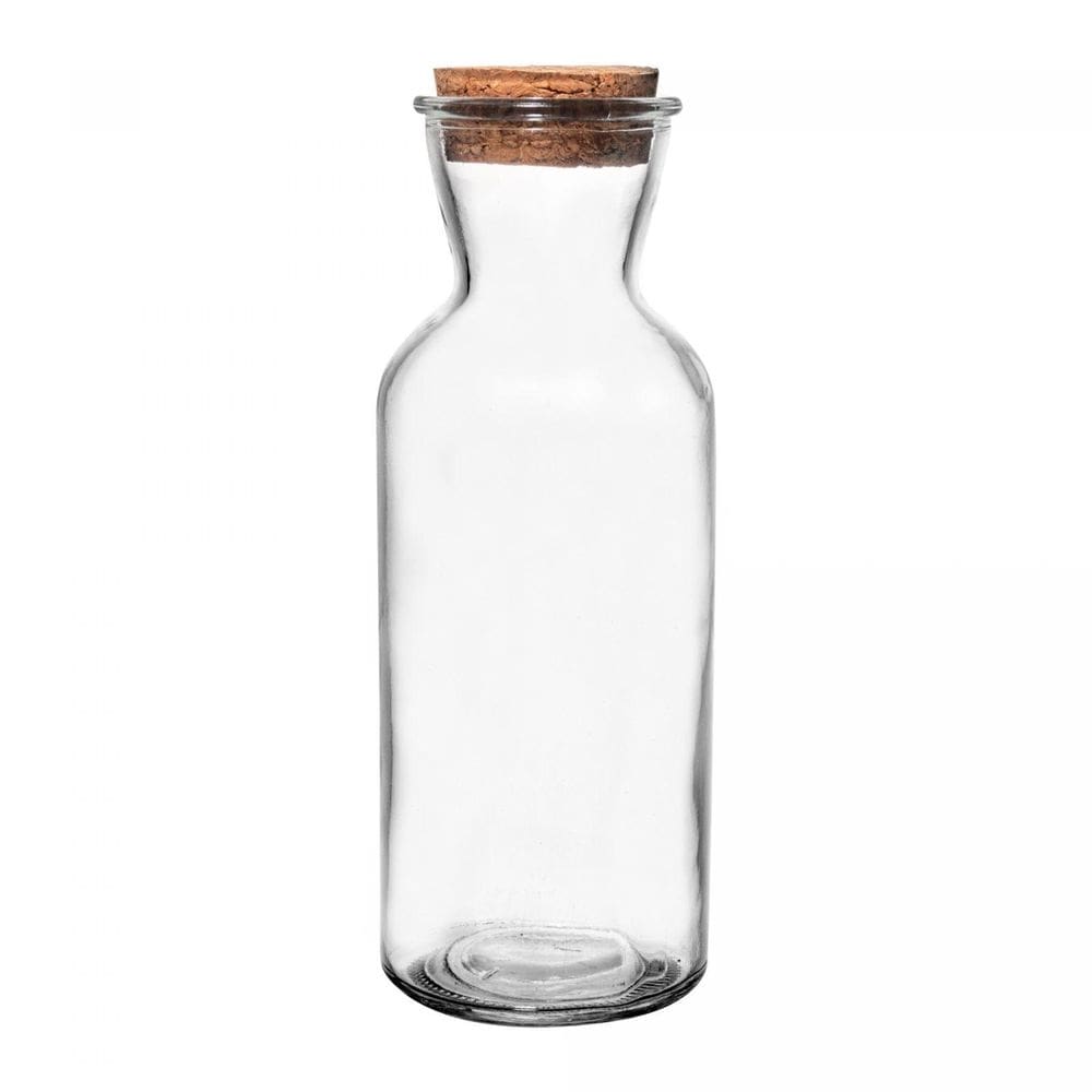 Garrafa De Vidro Com Tampa Rolha 580Ml Lyor