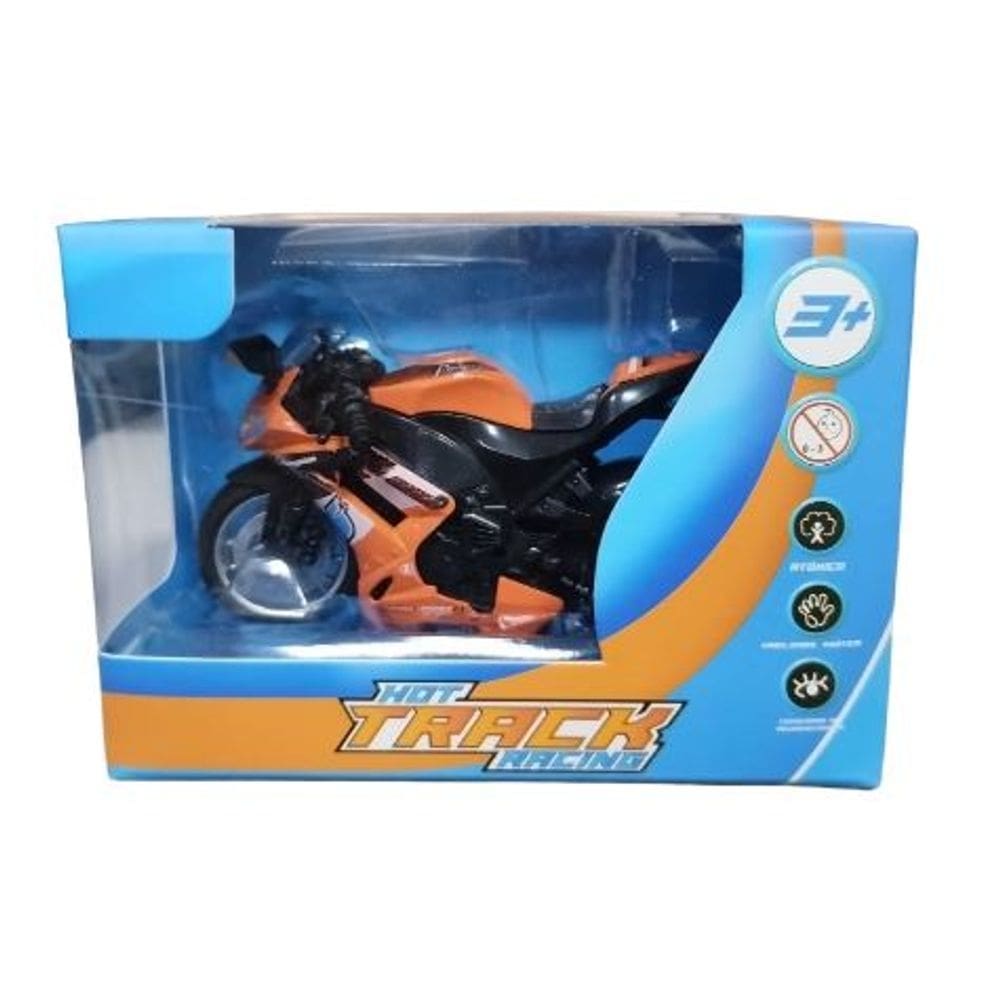 Moto - Metal Modelo Racing 5 Laranjado TERRACO