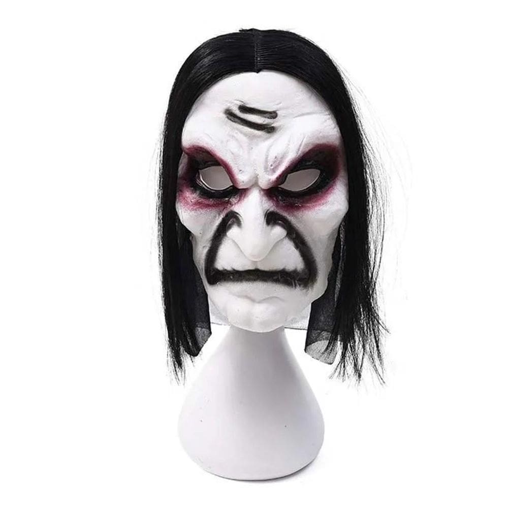 Máscara Látex Halloween Bruxa Entidade