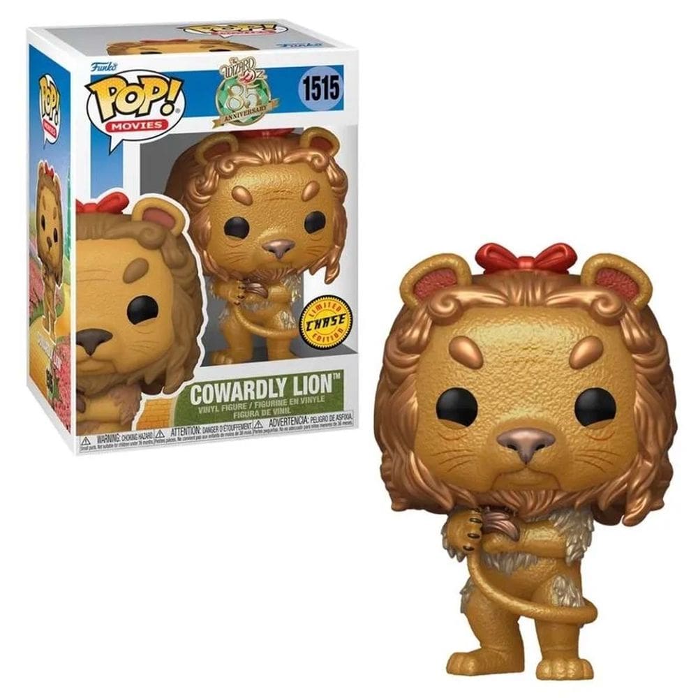 Funko Pop! Movies: The Wizard Of Oz - Cowardly Lion #1515 Leao Covarde Chase Exclusivo