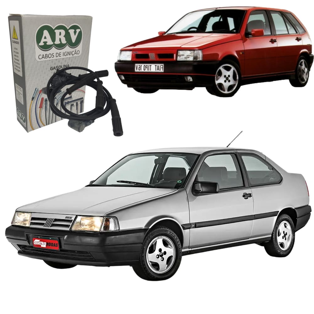 Jogo de Cabo Velas Fiat Tempra/sw/tipo 2.0 8v - 95/ Ie