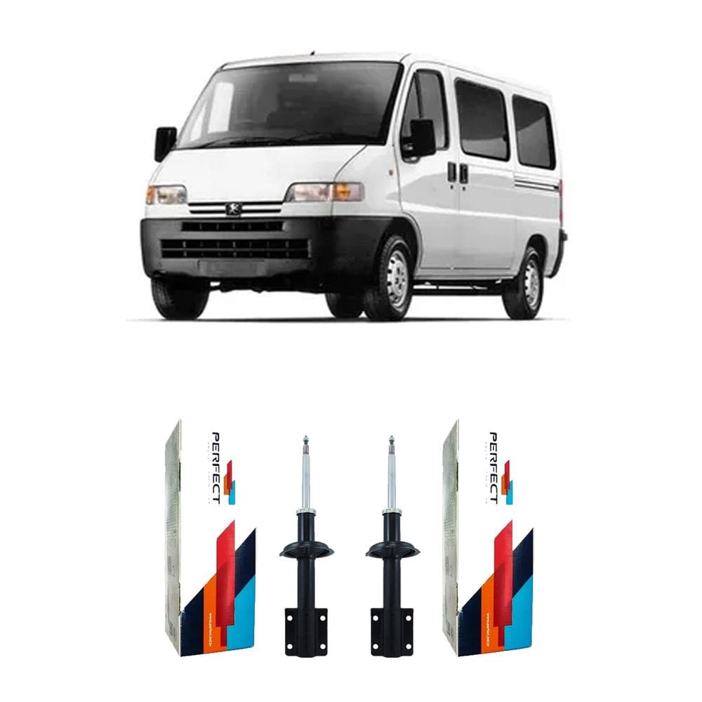 2 amortecedor suspensão dianteira peugeot boxer 1997 a 2005