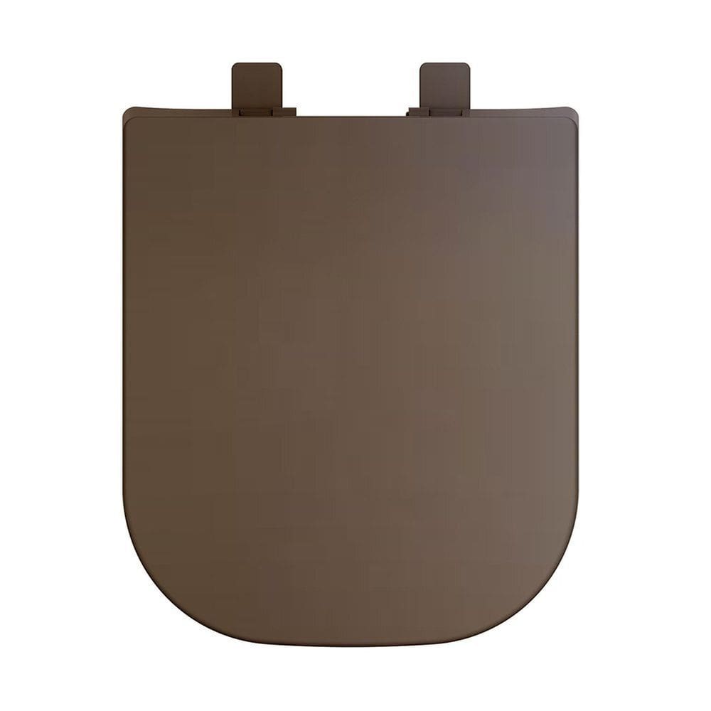 Assento Sanitário Resina termofixa Soft Close Piano Morrom Fosco