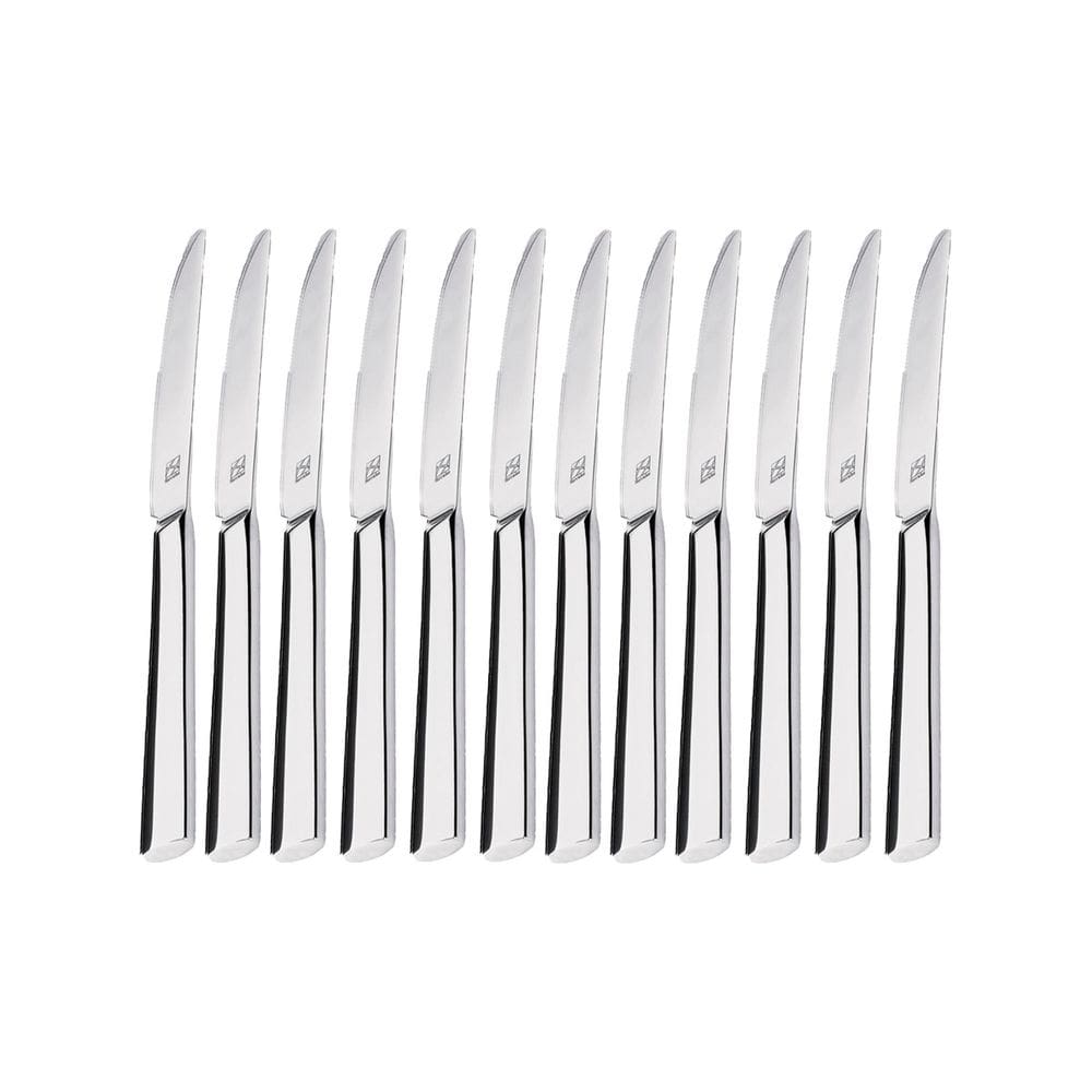 Kit 12 Facas de Sobremesa Hercules Mykonos Aço Inox 4000-006