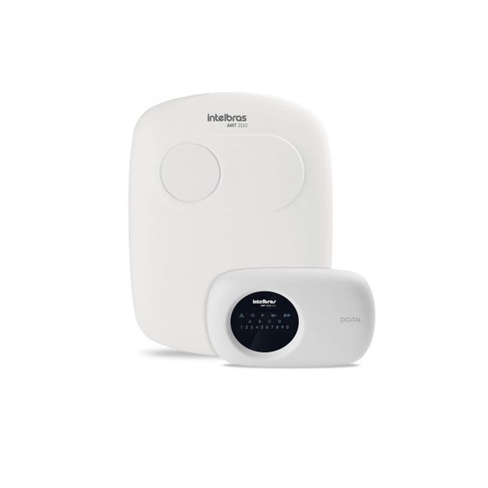 Central de alarme monitorada amt 2110 com teclado intelbras