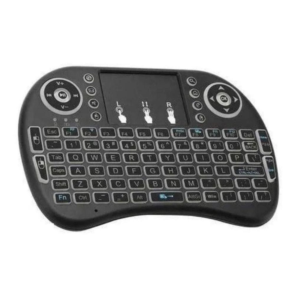 Mini teclado wireless touch para celular pc android tv smart