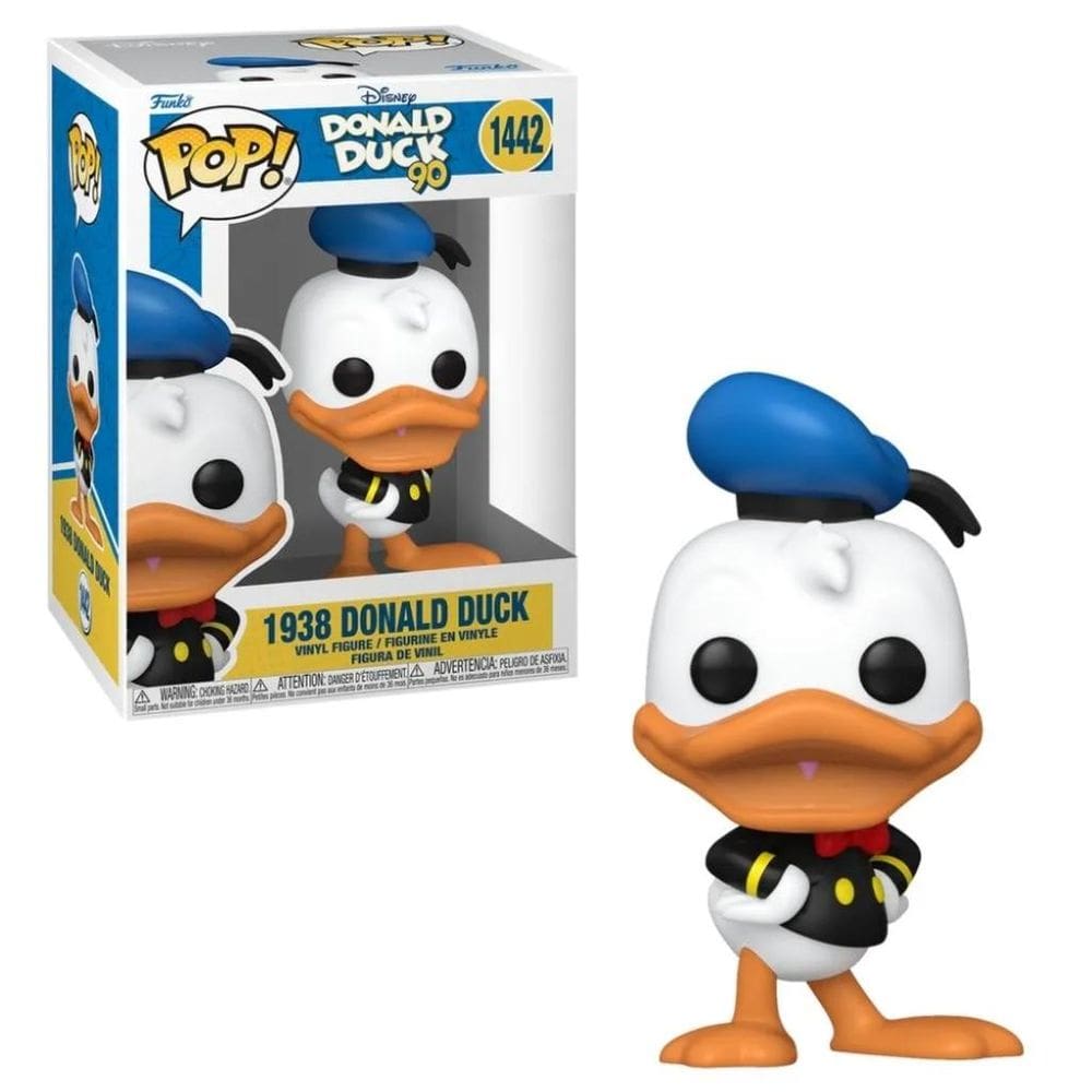 Funko Pop Disney Donald Duck 90th 1938 Pato Donald 1442