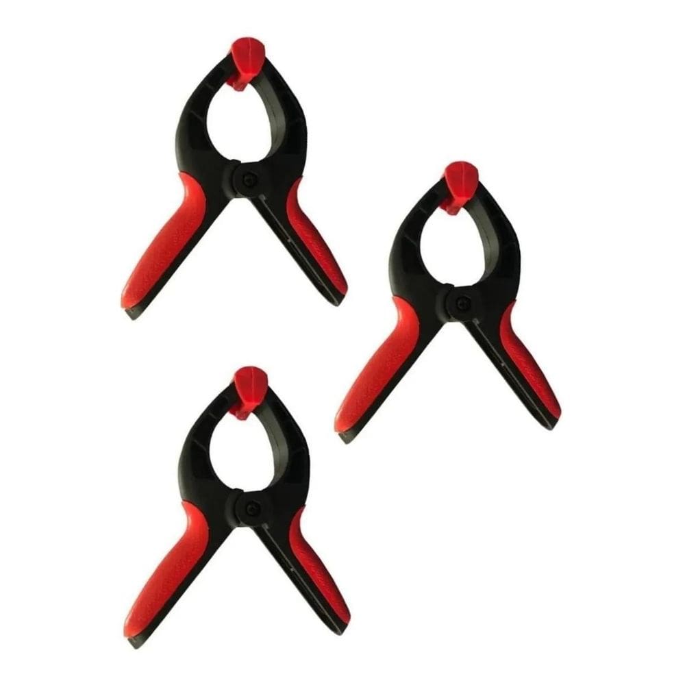 Kit 3 grampo multiuso sargento marceneiro 04 mola mister pro