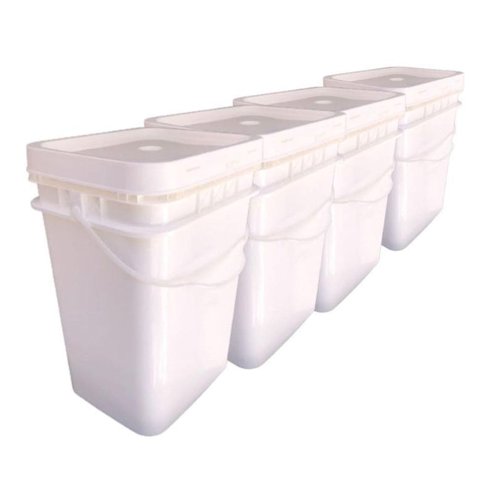 Balde p microondas 20l retang alça plast