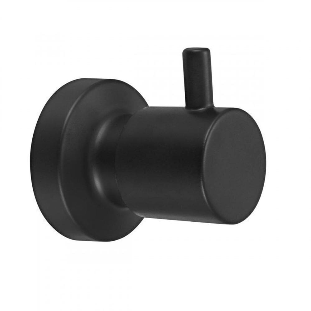 Kit 3 Acabamentos para Registro 1/2", 3/4" e 1" Matte Minimal Classic Meber Preto Fosco