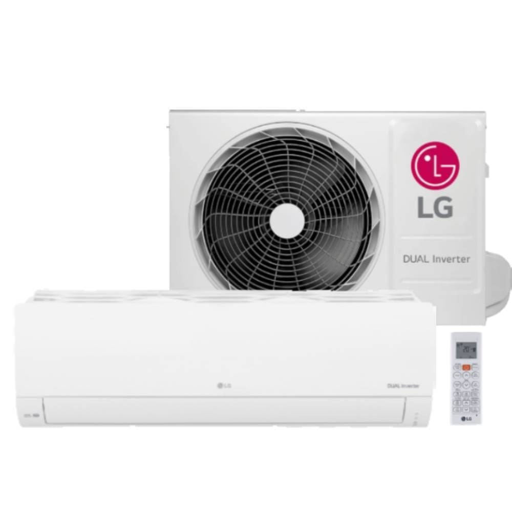 Ar Condicionado Split LG Dual Inverter Compact +IA 9000 BTUs Frio 220V S3-Q09AAQAL