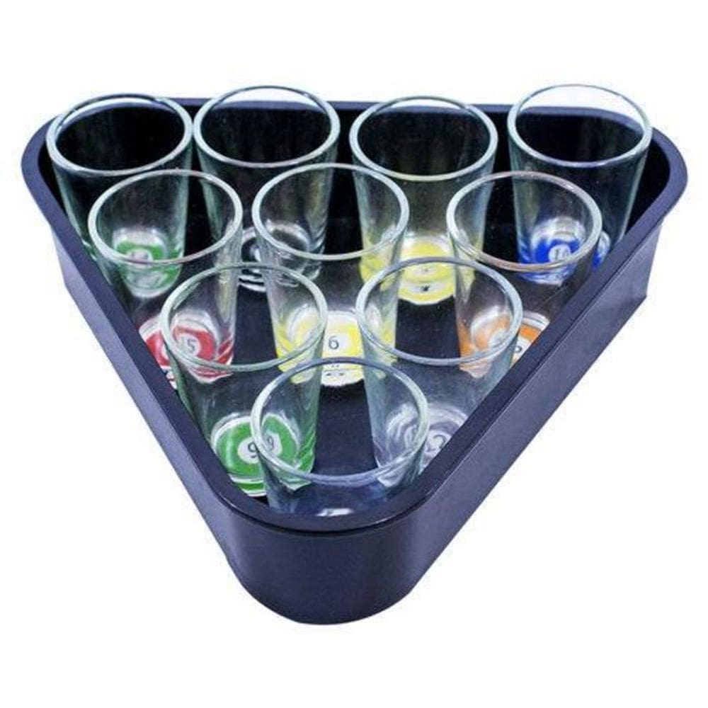 Copinhos shot bilhar jogo 10 copos 50ml elj0215