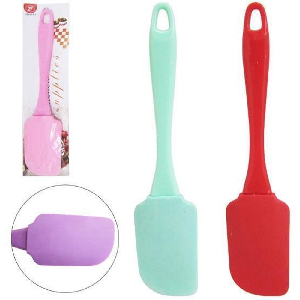 Espatula de pao duro de silicone colors 23cm td