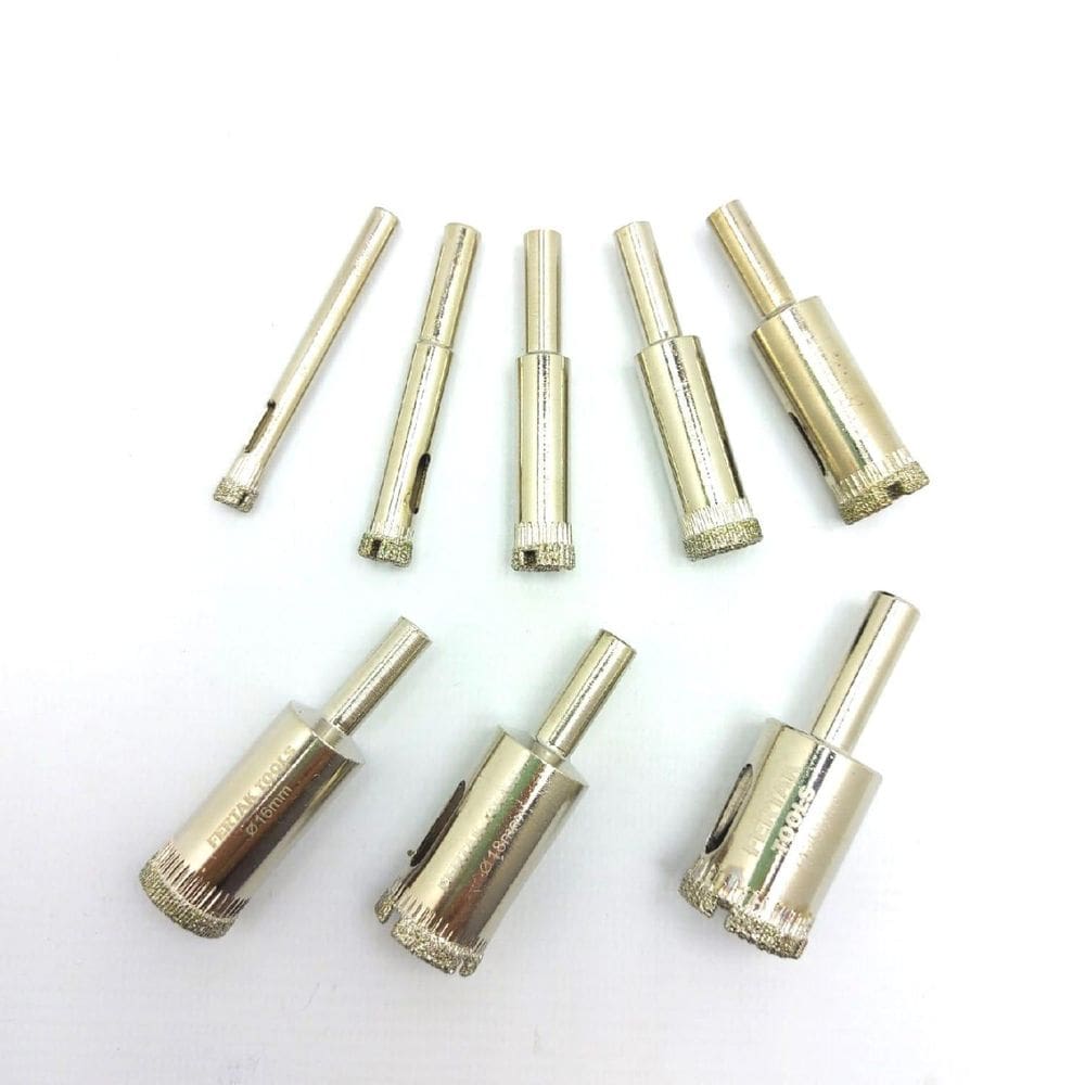 Kit 8 serra copos diamantadas 6 8 10 12 14 16 18 20mm