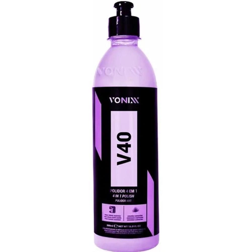 Polidor 4em1 v40  vonixx com carnaúba 500ml