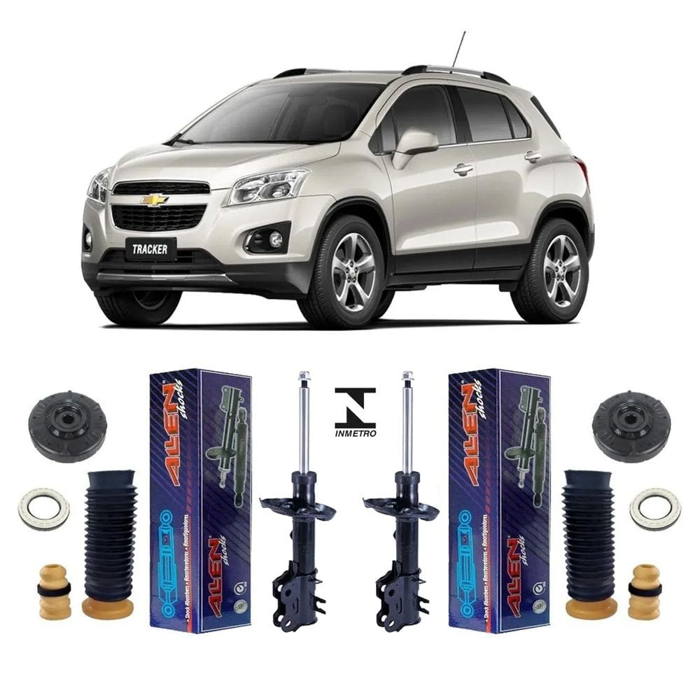 Amortecedor dianteiro gm tracker 2013-2016 kit suspensão
