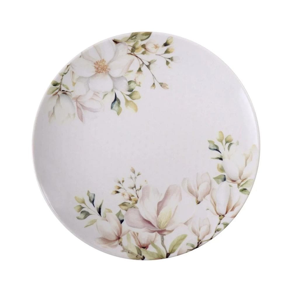 Prato Raso 28Cm Refeição Porcelana Magnolia Tramontina