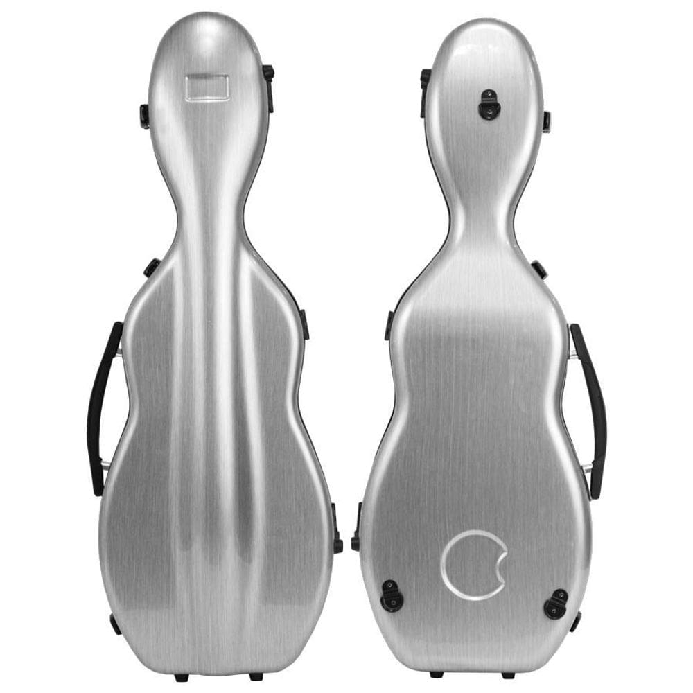 Estojo Case Fibra De Vidro Violino 4/4 Cinza