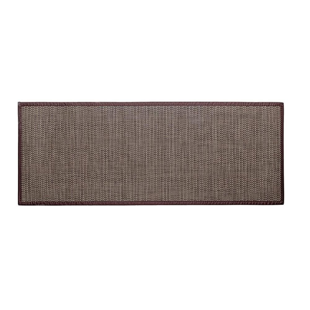 Tapete pratik castanho 60cmx1,80m - jolitex