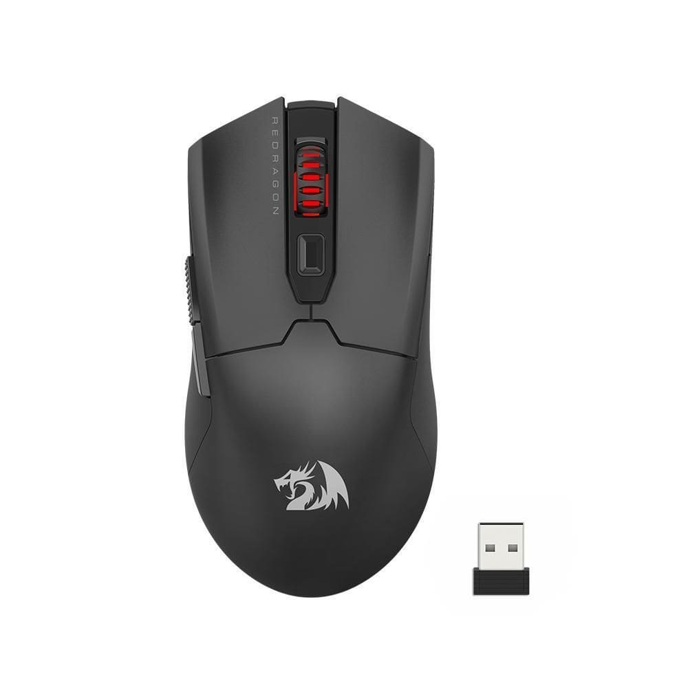 Mouse Gamer Redragon Fyzu Pro Sem Fio Preto M995-Pro