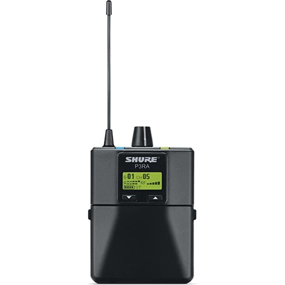 bodypack shure p3ra-g20 com sist. psm 300 sem fio