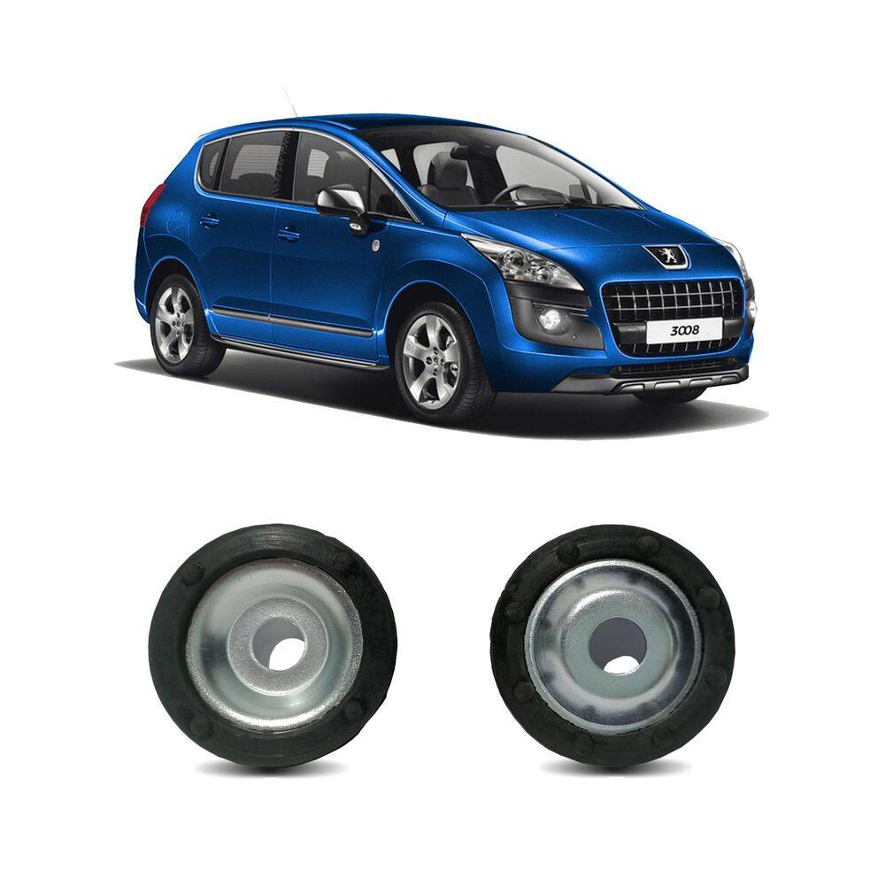 2 calço mola superior dianteira peugeot 3008 2014 2015 2016