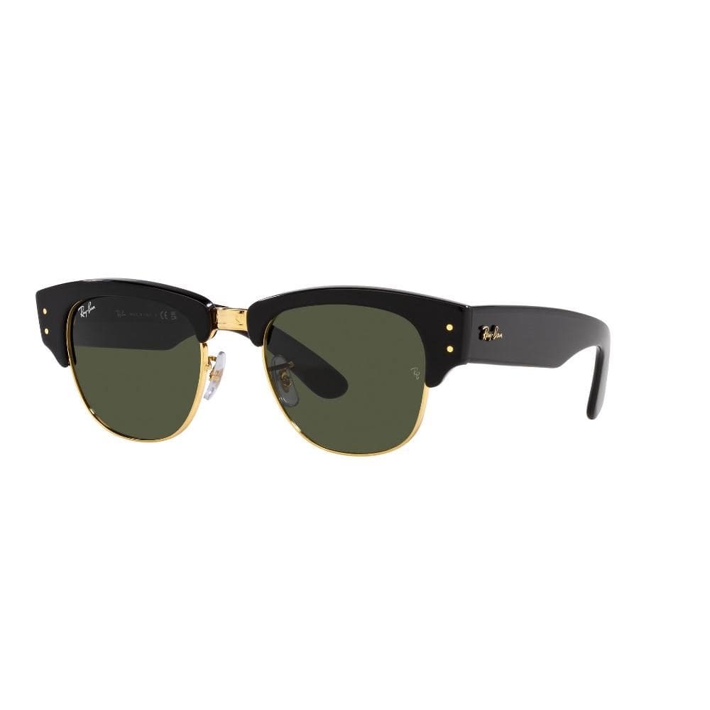 Óculos de Sol Mega Clubmaster Preto & Ouro Ray-Ban