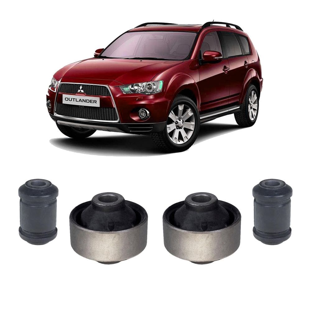 Borracha maior menor leque dianteiro outlander 2011 2012 13