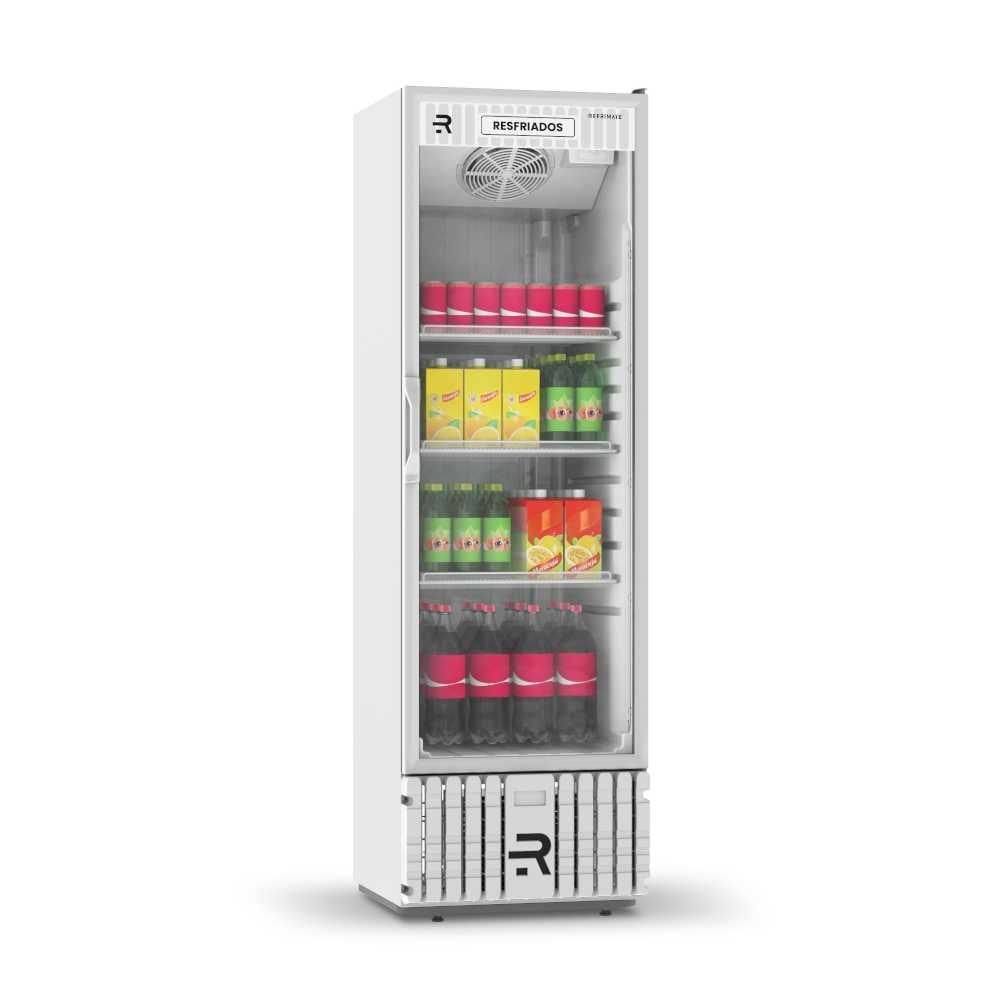 Visa Cooler Multiuso 400 Litros Porta de Vidro Branco VCM400PV 220V - Refrimate